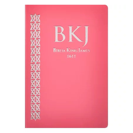 Bíblia King James 1611 | Fiel | Ultrafina Rosa